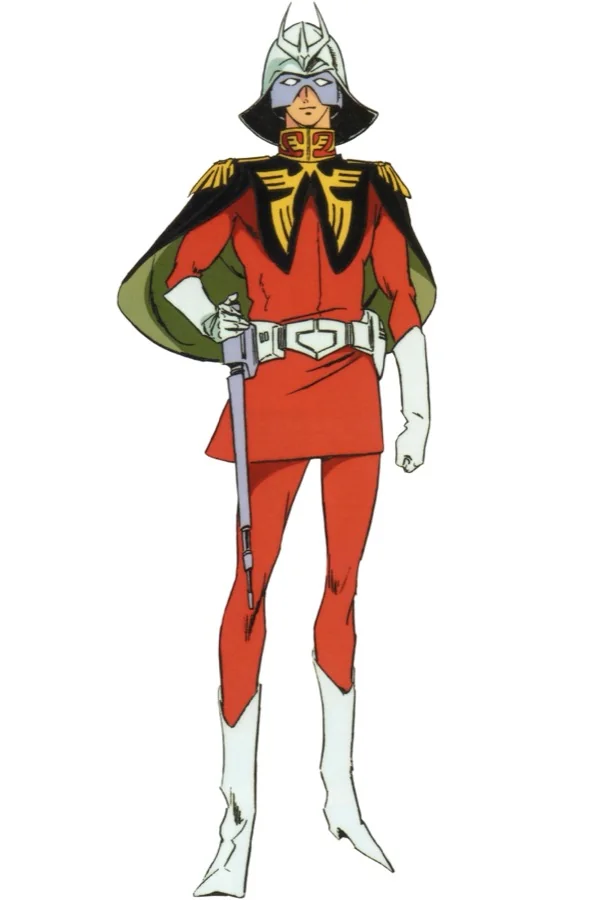 Char Aznable, official artwork