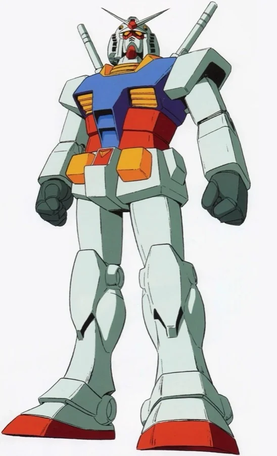 The RX-78-2 Gundam, official artwork
