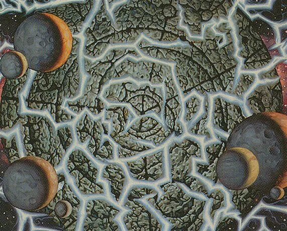 The multiverse of Magic: The Gathering, official card art