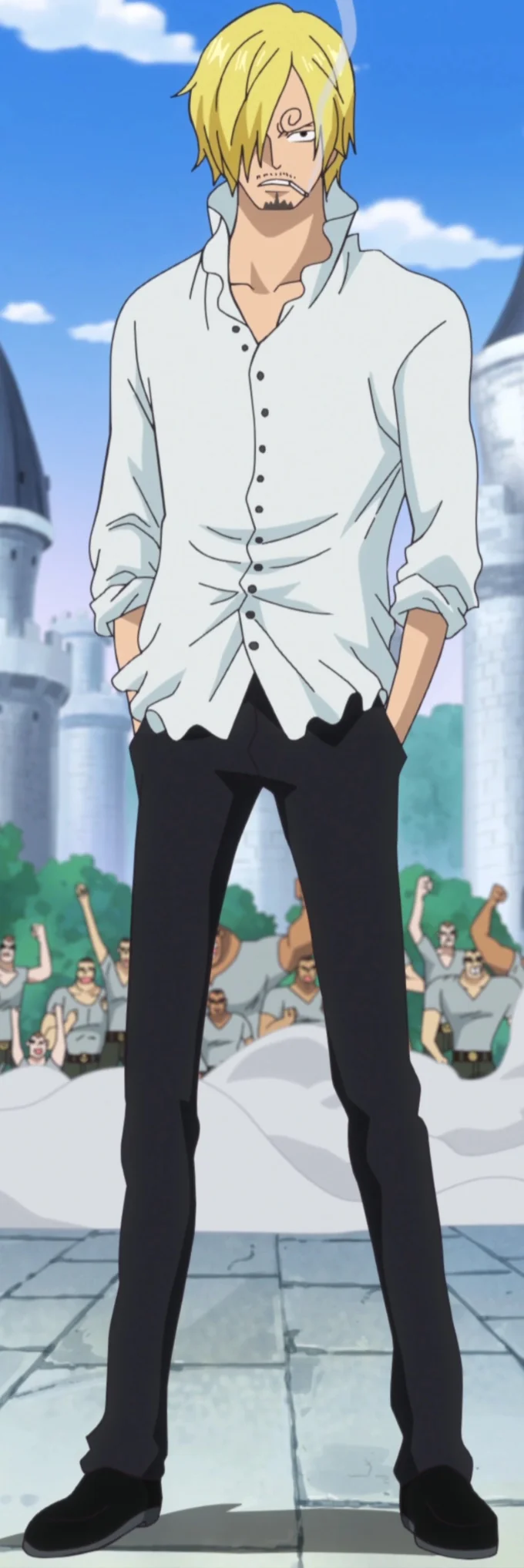 Sanji, official artwork