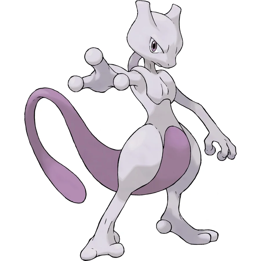 Mewtwo, official artwork