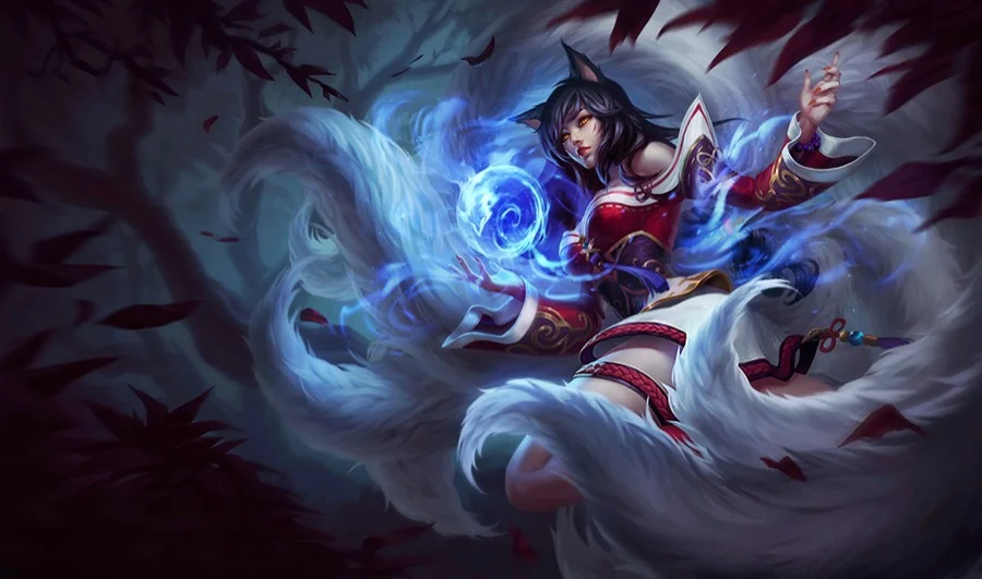 Ahri, official Riot artwork