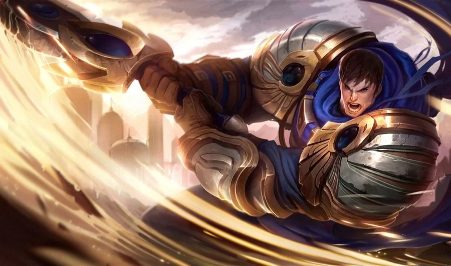 Garen, official Riot artwork