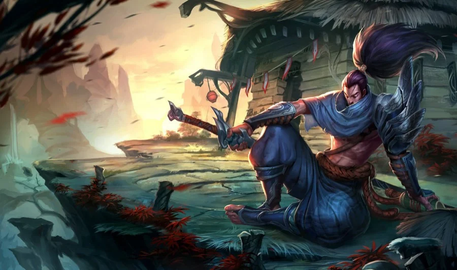 Yasuo, official Riot artwork