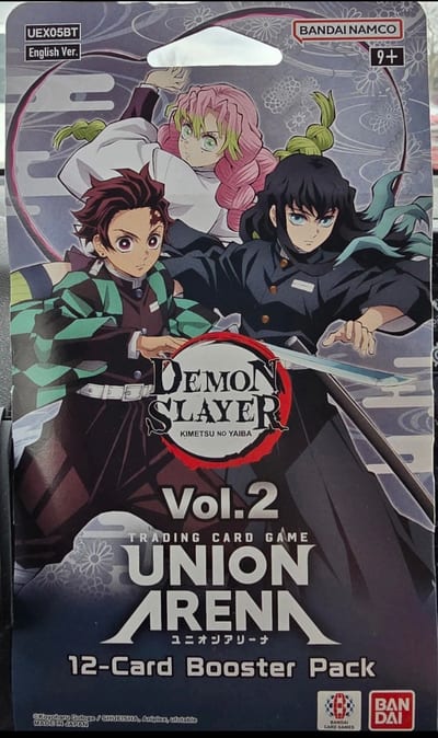 Demon Slayer Union Arena Vol 2 Sleeved Booster (Sealed)