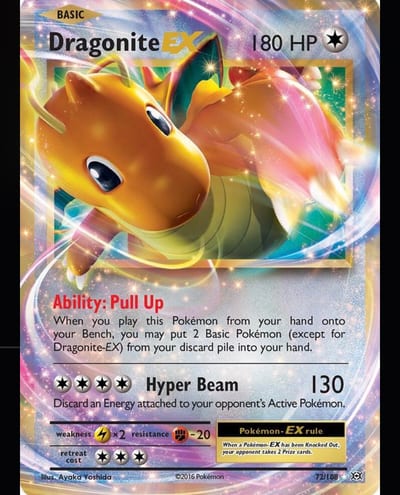 Dragonite EX 72/108