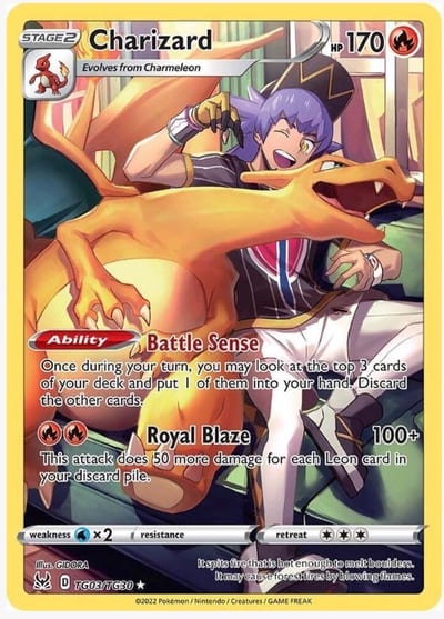 Charizard - SWSH11: Lost Origin Trainer Gallery