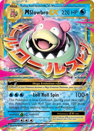 M Slowbro EX - XY - Evolutions Nm