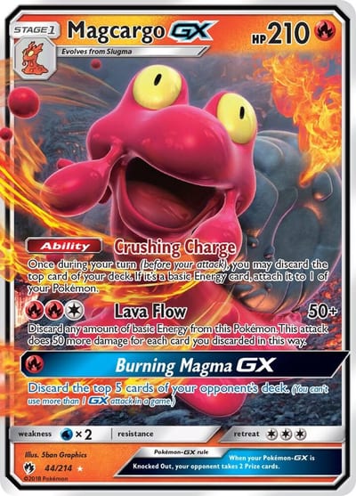 Magcargo GX - SM - Lost Thunder Nm