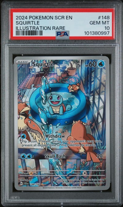 Squirtle 148 PSA 10 (Slab)