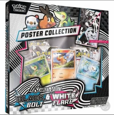 Black Bolt & White Flare Poster Collection (Sealed)