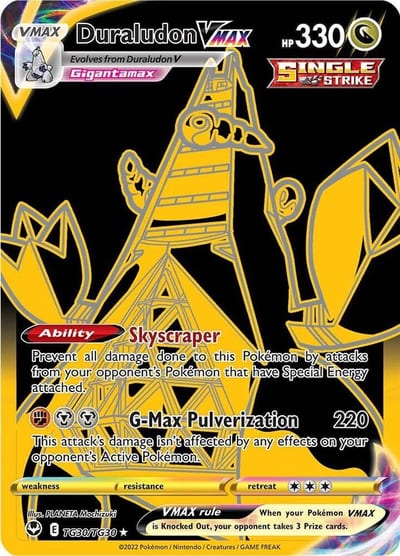 Duraludon VMAX (Secret) - SWSH12: Silver Tempest Trainer Gallery Nm