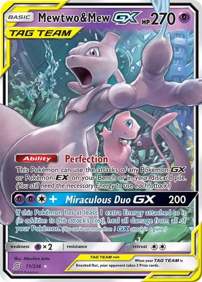 Mewtwo & Mew GX - SM - Unified Minds Lp