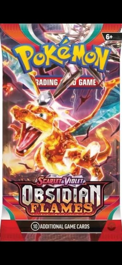 Obsidian Flames Booster Pack (Sealed)