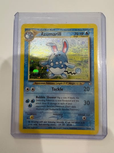 Azumarill - Neo Genesis LP