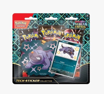 Paldean Fates Tech Sticker - Maschiff (Sealed)