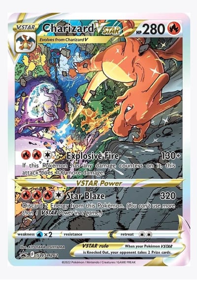 Charizard VSTAR - 014/172 - S12a: VSTAR Universe Nm