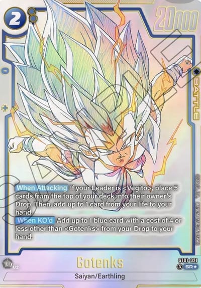 Gotenks (Alternate Art) ST01-021