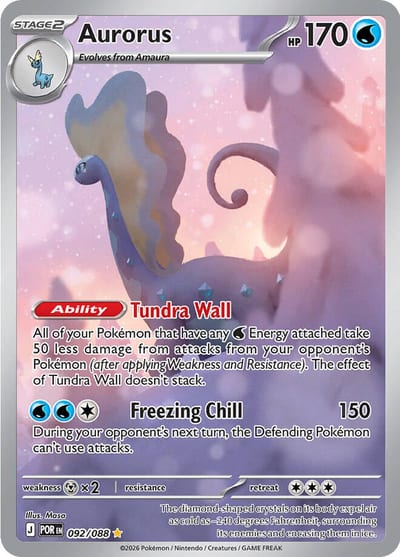Aurorus - 092/088 - ME03: Perfect Order Nm