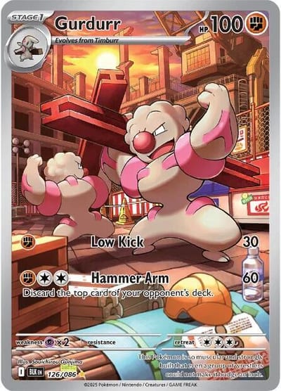 Gurdurr - 126/086 - SV: Black Bolt Nm