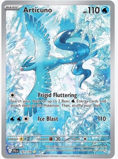Articuno - 161/159 - SV09: Journey Together