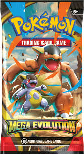Mega Evolutions booster pack at Relic Collectibles