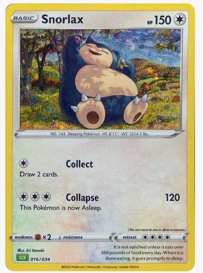 Snorlax - Trading Card Game Classic