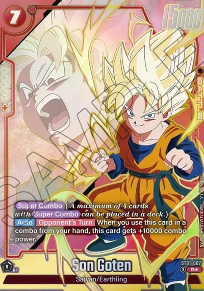 Son Goten (Alternate Art) ST01-007