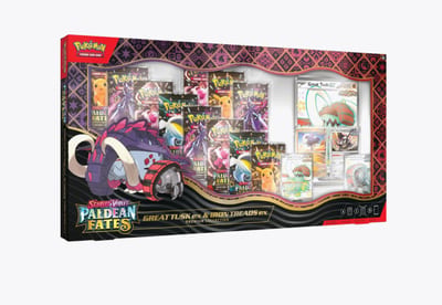 Paldean Fates Great Tusk & Iron Treads Ex (Sealed)
