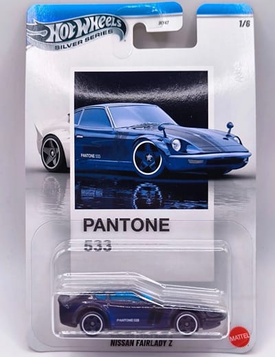 2025 Hot Wheels HW PANTONE 533 NISSAN FAIRLADY Z BLUE 1/6 JKY47