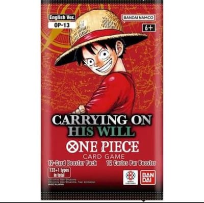 One Piece Carrying On His Will Booster Pack at Relic Collectibles