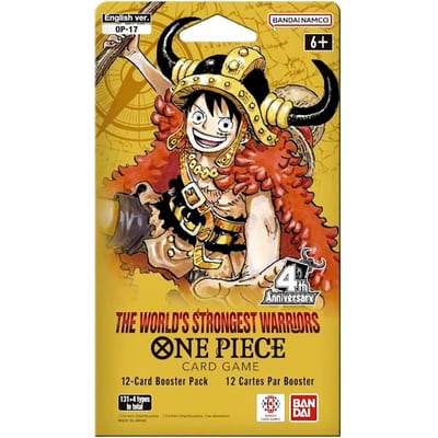 The World's Strongest Warriors Sleeved Booster Pack - The World's Strongest Warriors (Sealed)