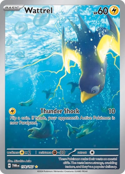 Wattrel - 178/167 - SV06: Twilight Masquerade Nm