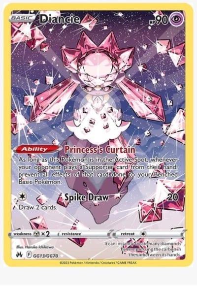 Diancie - SWSH: Crown Zenith: Galarian Gallery