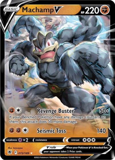 Machamp V - SWSH10: Astral Radiance Nm