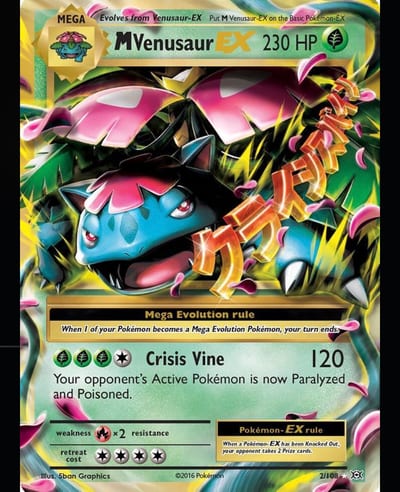 M Venusaur EX 2/108