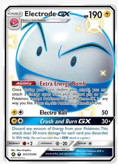 Electrode GX - Hidden Fates: Shiny Vault