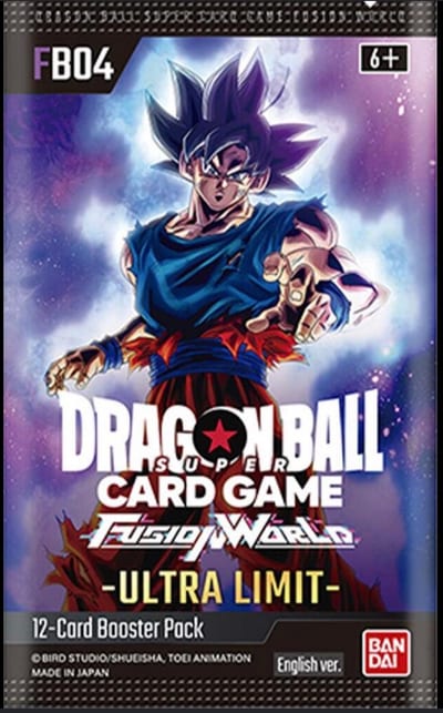 Dragon Ball Fusion World Ultra Limit Booster Pack (Sealed)