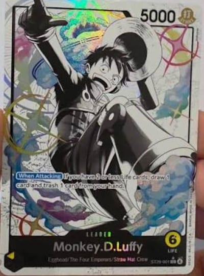 Monkey.D.Luffy (001) (Parallel) - Starter Deck 29: Egghead NM