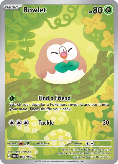 Rowlet - 090/088 - ME03: Perfect Order Nm