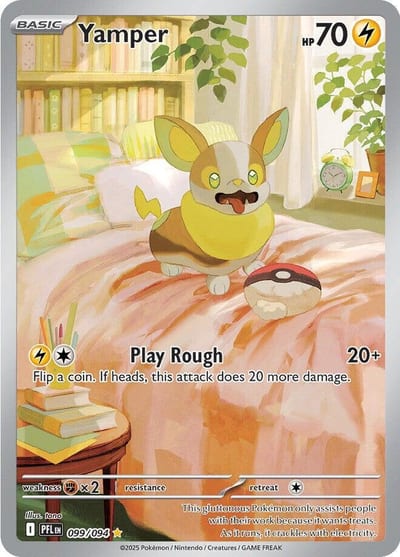 Yamper - 099/094 - ME02: Phantasmal Flames Nm