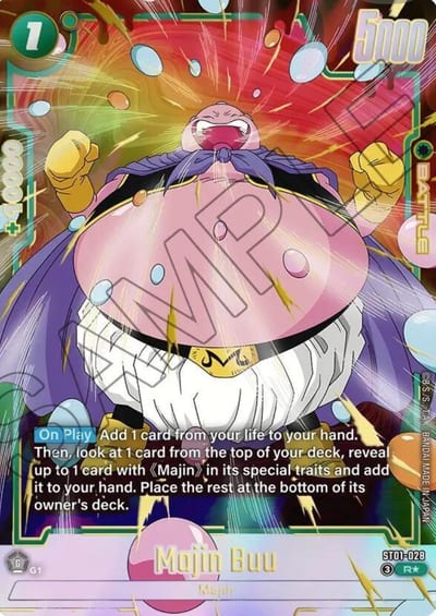 Majin Buu (Alternate Art) ST01-028