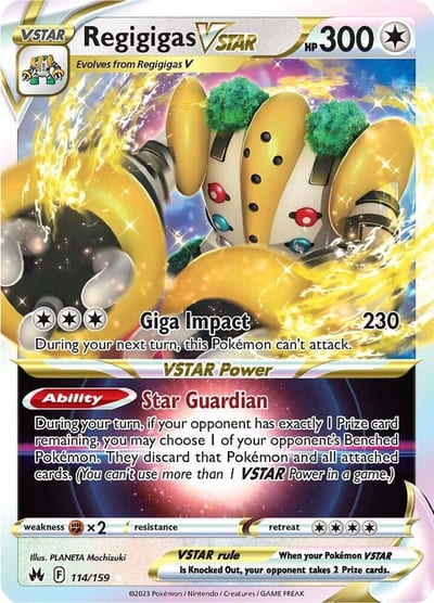 Regigigas VSTAR - SWSH: Crown Zenith Nm