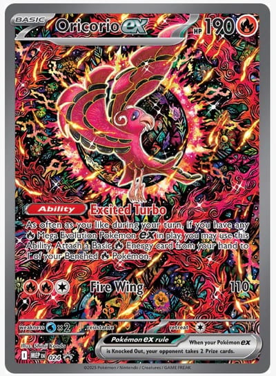Oricorio ex - 024 - ME: Mega Evolution Promo