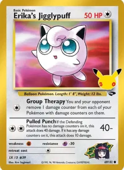 Erika's Jigglypuff - ME: 30th Celebration Classic Collection