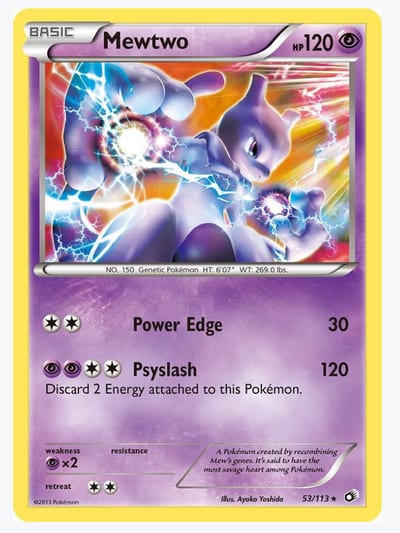 Mewtwo - Legendary Treasures