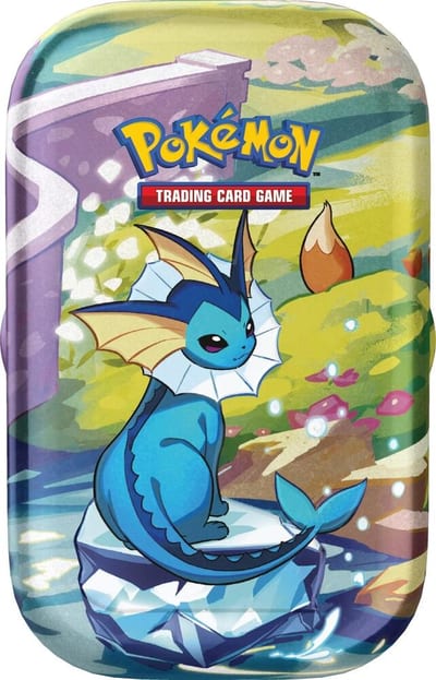 Prismatic Evolutions Mini Tin [Vaporeon] - SV: Prismatic Evolutions (Sealed)