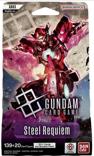 Gundam Steel Requiem Sleeved Booster (Sealed)