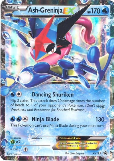 Ash-Greninja EX #XY133