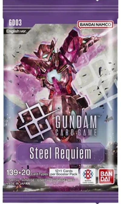Gundam Steel Requiem Booster Pack (Sealed)